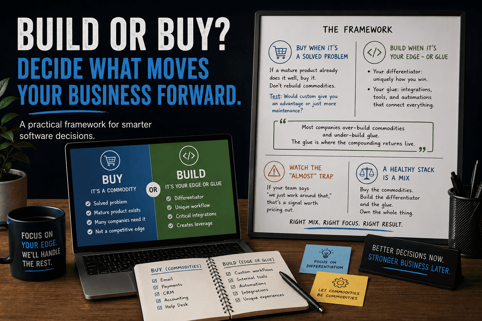 Build vs. Buy: When Custom Software Actually Makes Sense