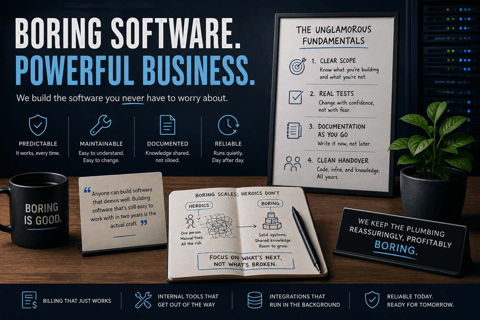 Why Boring Software Wins